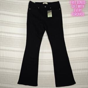 Thread Market Black Stretch Flare Jeans Size 13/31 New With Tags